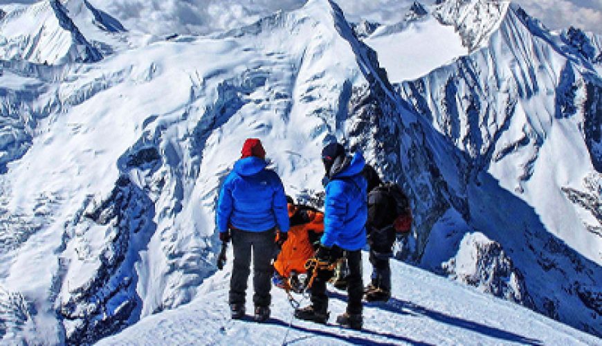 Peak Climbing 600m in Nepal