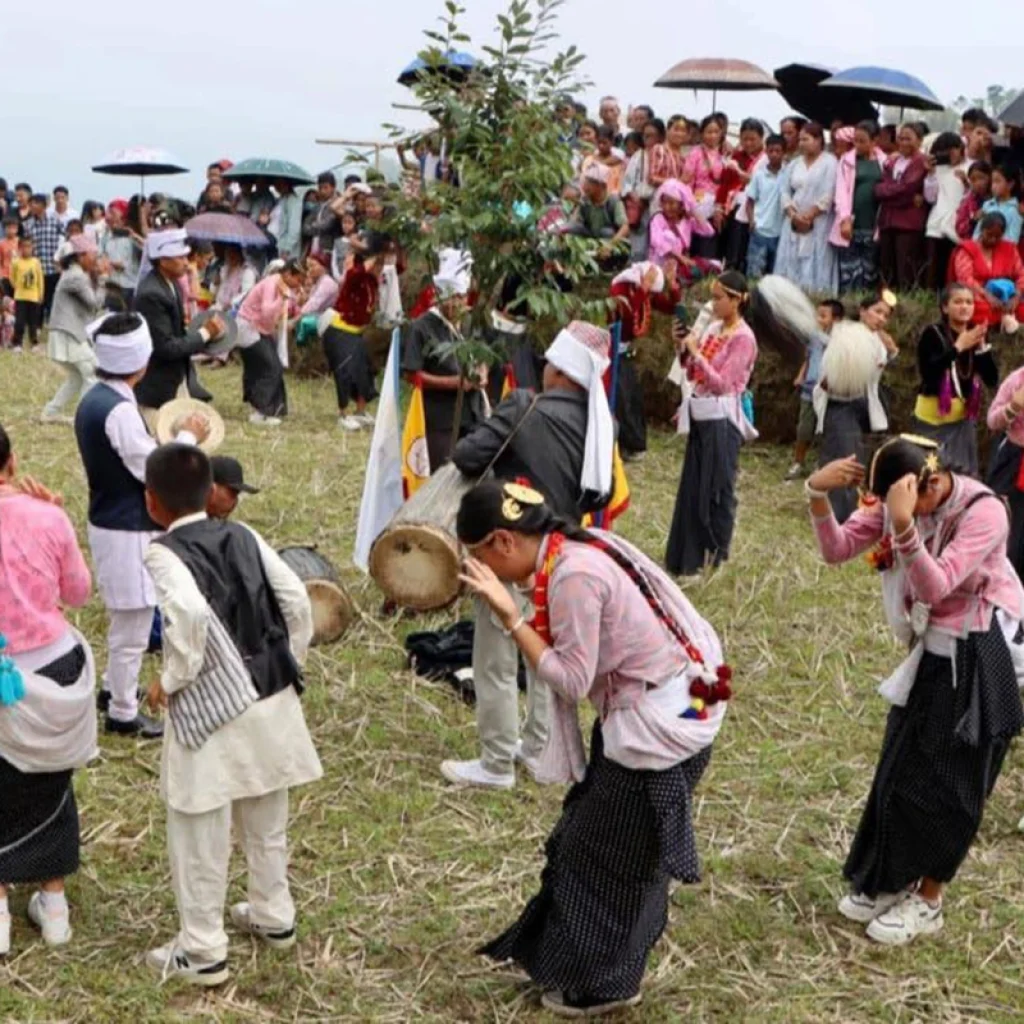 Sakela festival Silli dance Rai community celebrating Ubhauli Udhauli