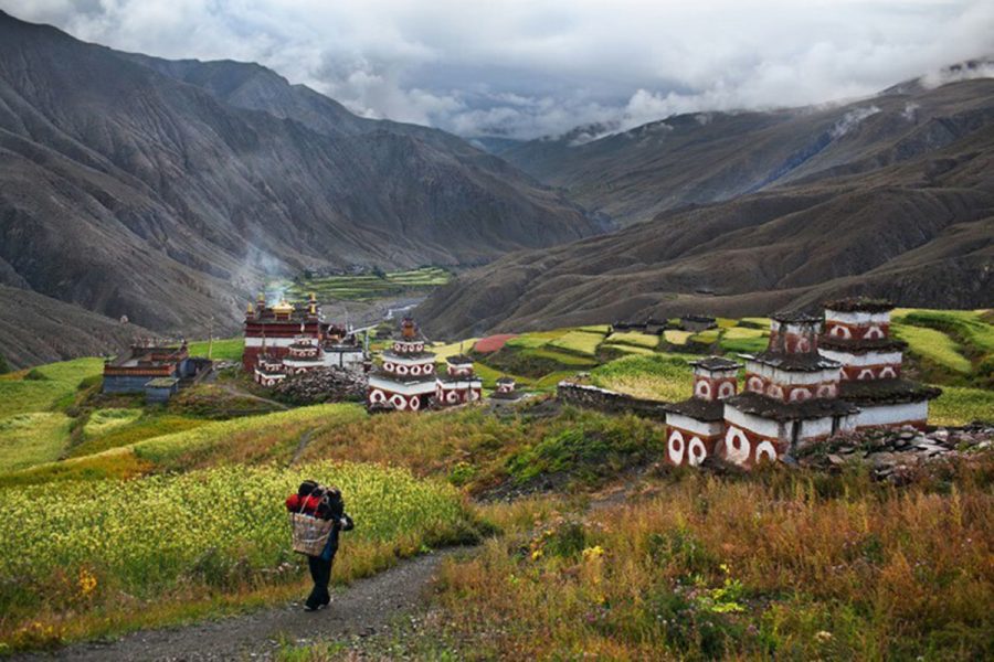 saldang-village-nakhong-valley-upper-dolpo-nepal