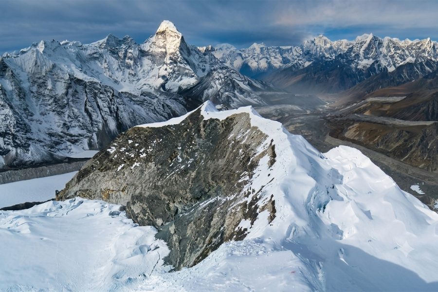 island-peak-summit-ridge-ama-dablam-view