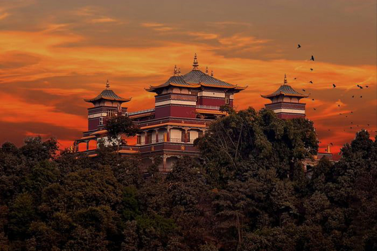kopan-monastery-sunset-kathmandu